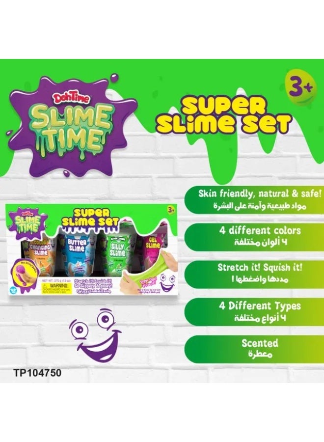Slimetime Super Slime Set V2 – 4 Cans - Image 2